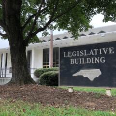 Exterior of the NC General Assembly Legislative Building 