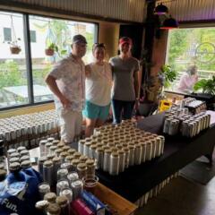 A collage of photo from the recovery efforts in WNC