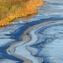 contaminated coastal water illustration for camp lejeune water contamination story