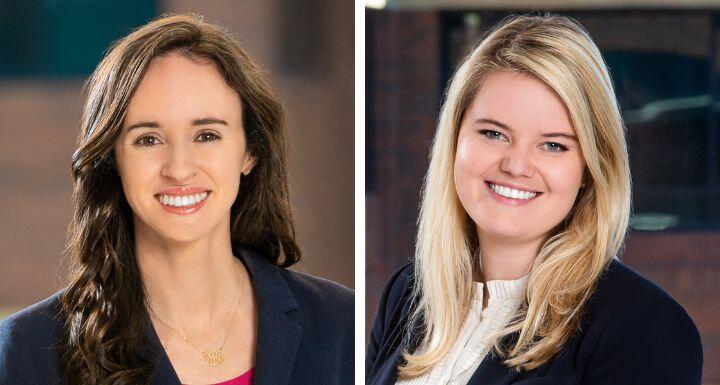 Olivia Lewis and Erica Rogers