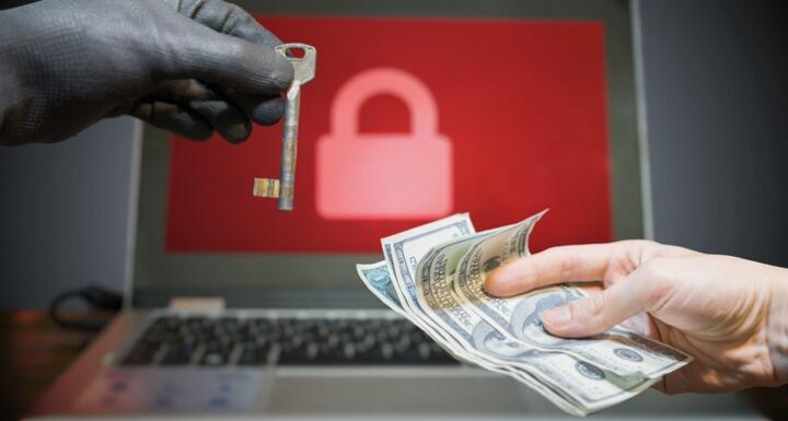 Ransomware virus has encrypted data