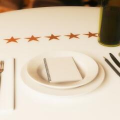 Restaurant rating concept 