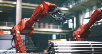 Robotic Arms in Factory