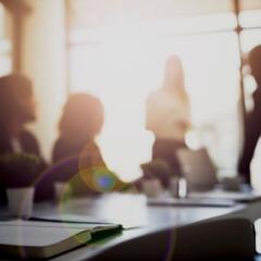 Shot of group of business colleagues