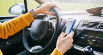 Texting while driving