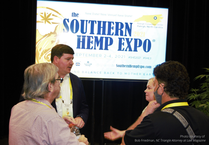 Tyler Russell at 2021 Southern Hemp Expo