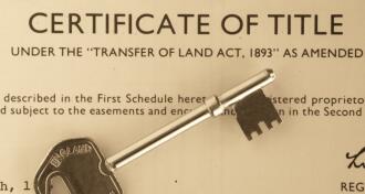 Certificate of title