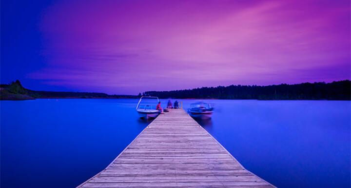 North Carolina Pier at sunset