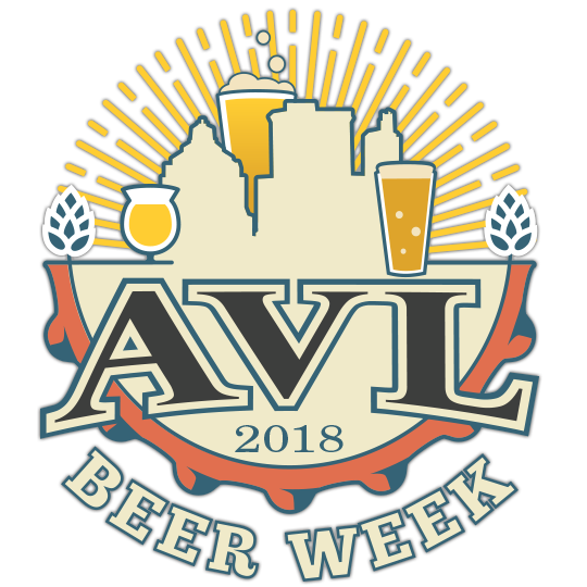 2018 AVL Beer Week Logo