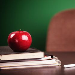 teacher's desk