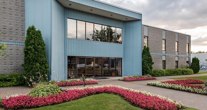 Exterior of a corporate office building