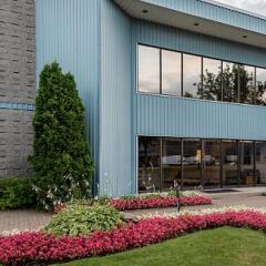 Exterior of a corporate office building