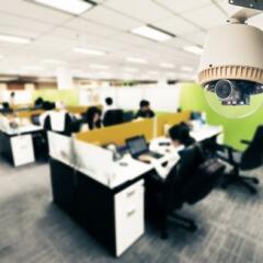 surveillance of office space