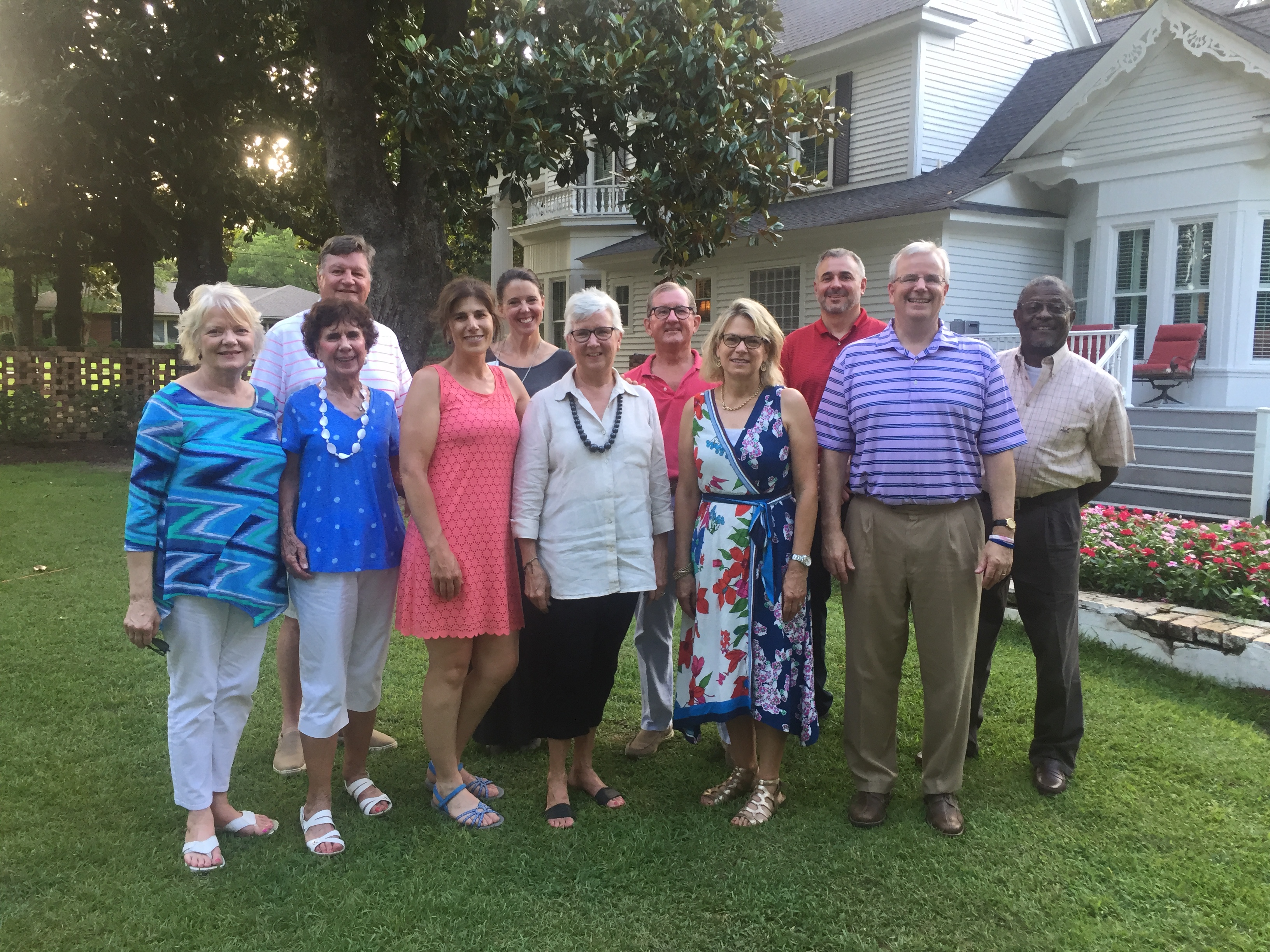 (Back row, left to right) Jeff McNeil (HCCF board president), Dawn Neighbors (NCCF regional director), Ron Huff (HCCF vice president and grants chair), David Edmundson and Marshall Lyons. (Front row, left to right) Jean Harrison (secretary), Grace McDonald, Leah LEach, Wanda McPhaul, Jodi Willis and John Jordan. Not pictured: Wanda Cohen, Candace Hayworth, Shari Dahman, Joe Poole and Regina Joe. 