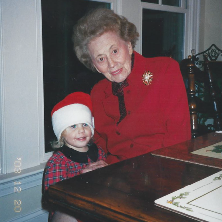 Ernestine Williams with Rebecca Lee’s daughter.