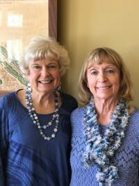 Pictured (left to right) are new members of the Currituck-Dare Community Foundation board of advisors Ginger Webster and Cynthia Jarvis.