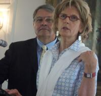 Hugh Bingham, MCCF president; and Mary Anne Howard, NCCF regional associate.