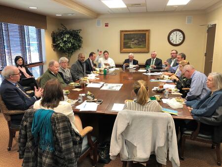 The board of advisors of the New Hanover County Community Foundation.