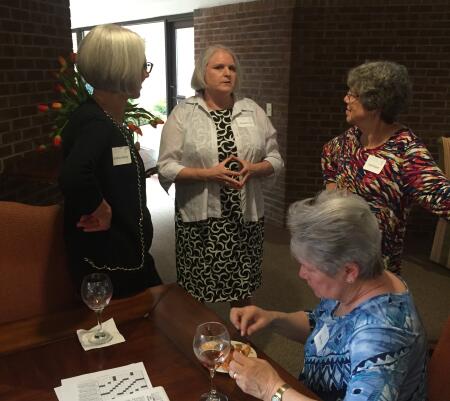 Pictured left to right: Caroline Eddy. Elizabeth Cox, Cele Bryant and Ellen Airs.