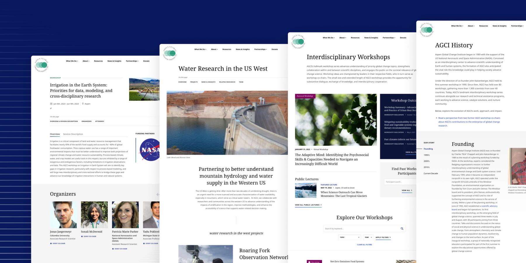 Research Nonprofit Website Design & Salesforce Integration