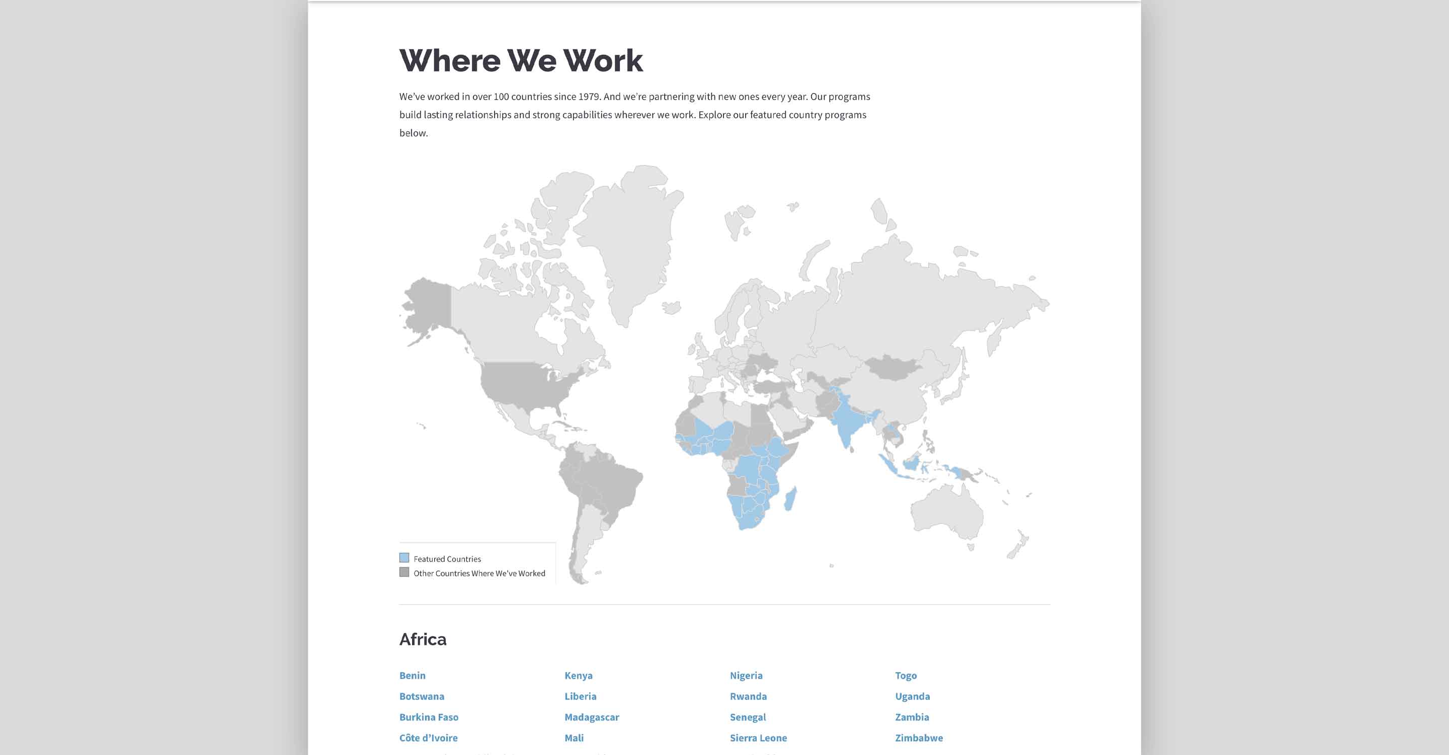 Examples of Interactive Maps on Websites New Media Campaigns