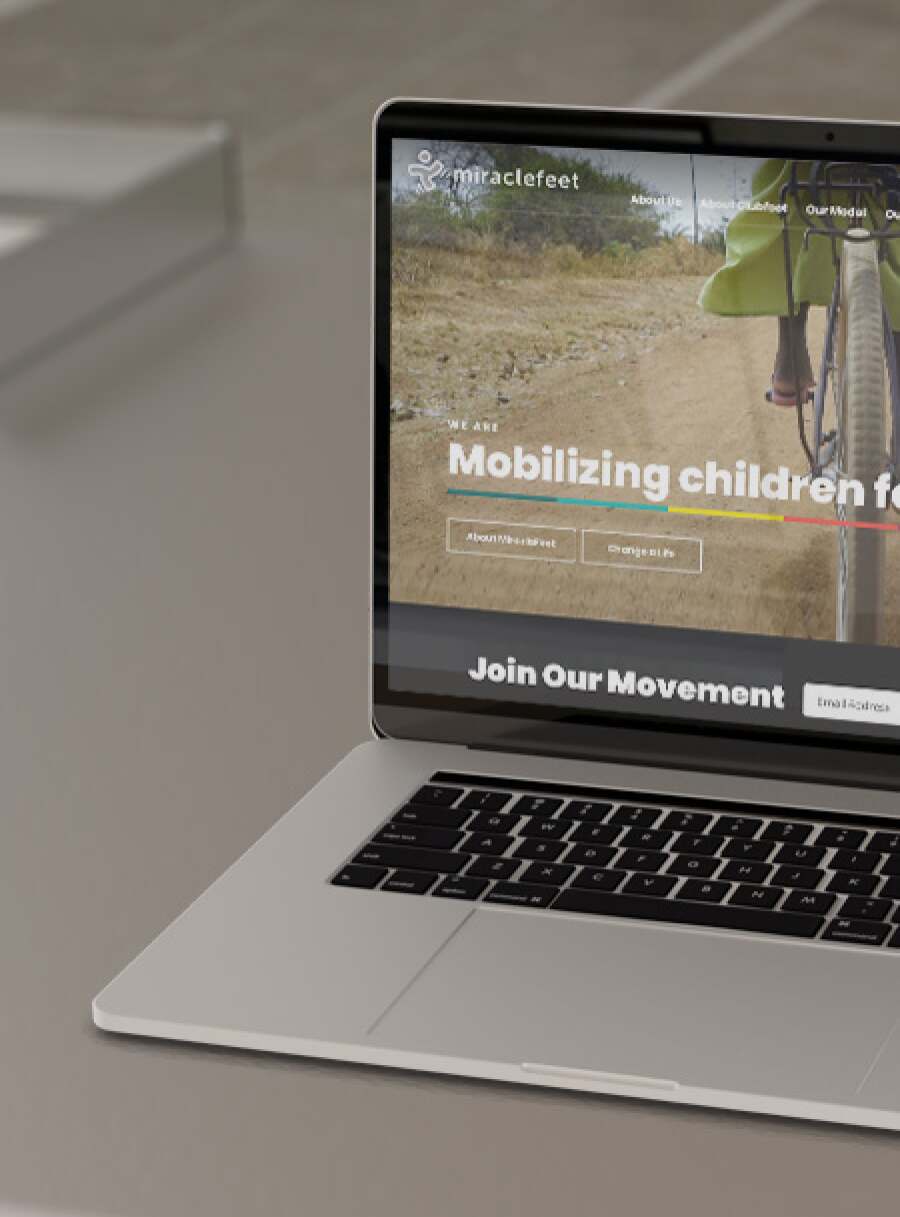 Fleet Feet site on iPhone