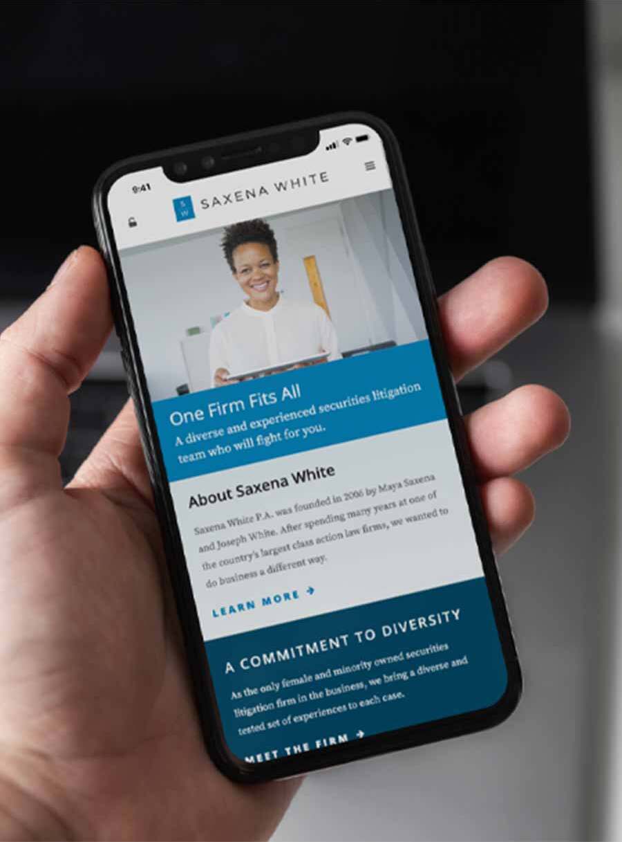 Fleet Feet site on iPhone