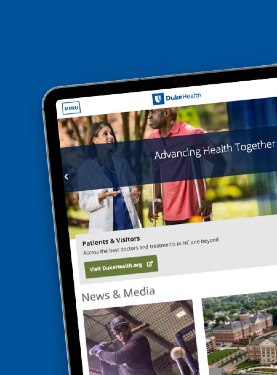 Fleet Feet site on iPhone