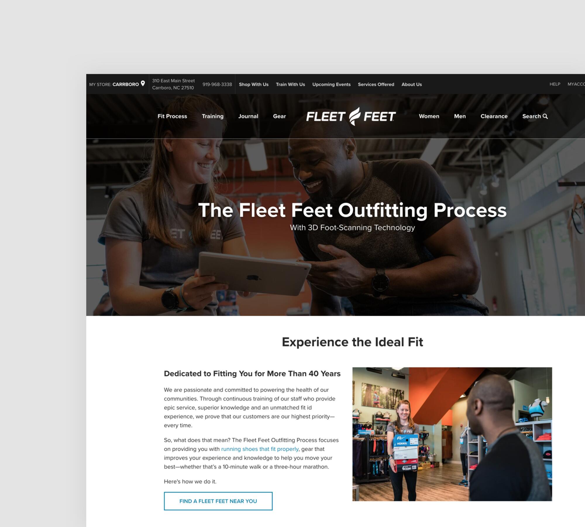 fleet feet website