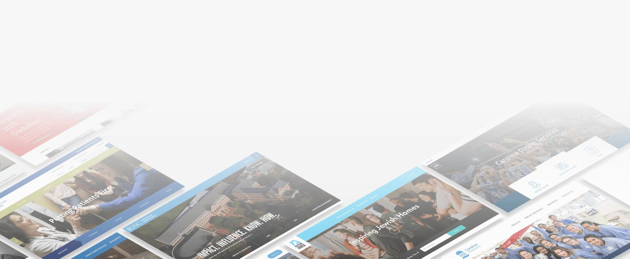 Higher Education Website Design - New Media Campaigns