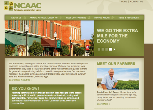 ncaac-website-screenshot