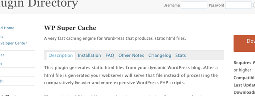 WP Supercache