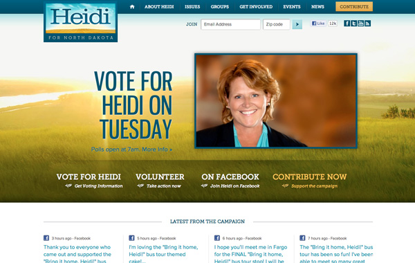 Heidi for North Dakota