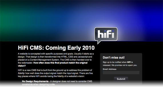 GetHiFi.com Landing Page