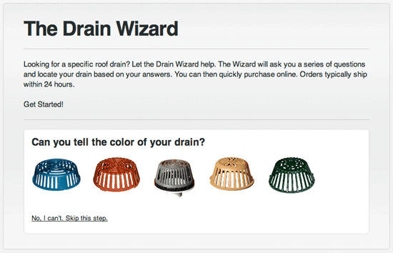 The completed Wizard