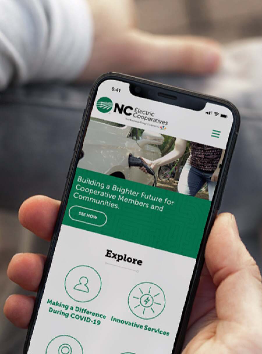 Fleet Feet site on iPhone