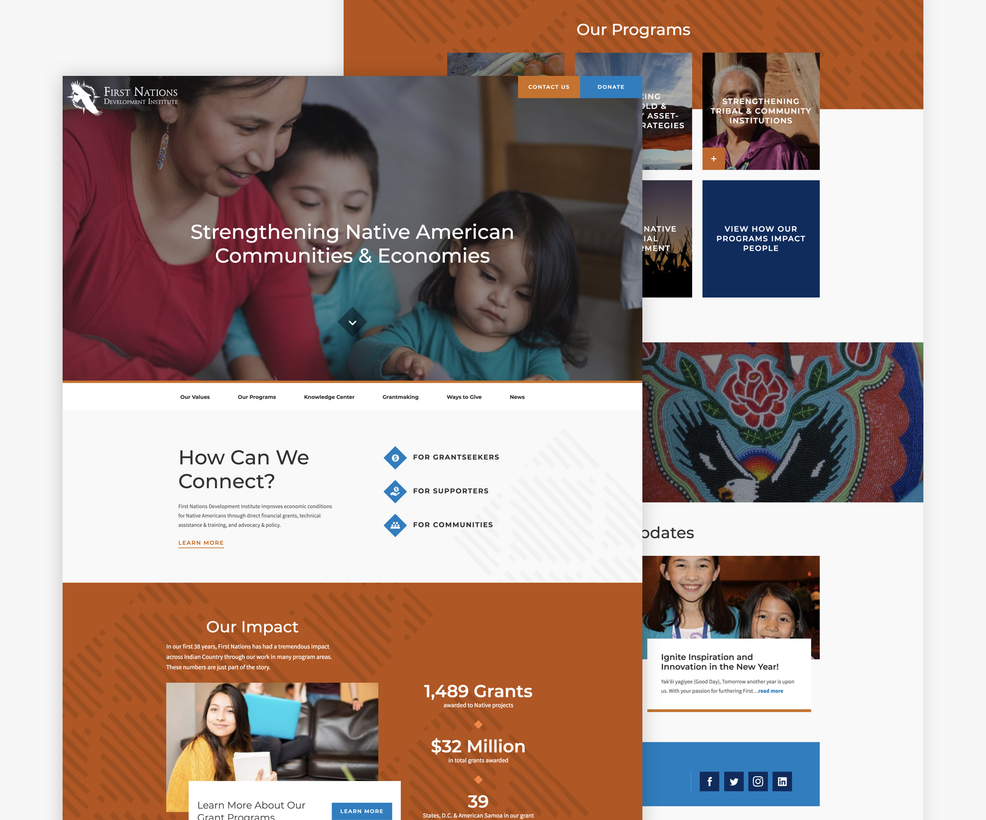 Nonprofit Website Design Examples And Best Practices New Media Campaigns