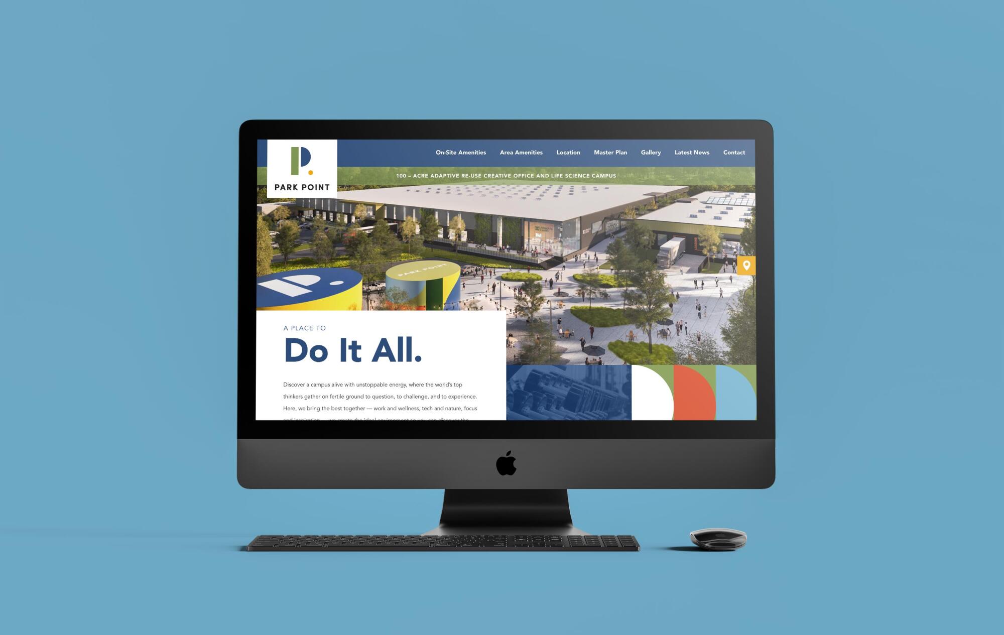 Park Point Rtp Park Point RTP Real Estate Development Website Design