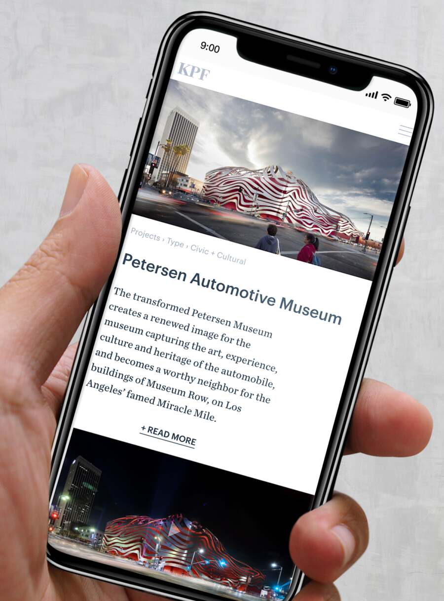 Fleet Feet site on iPhone
