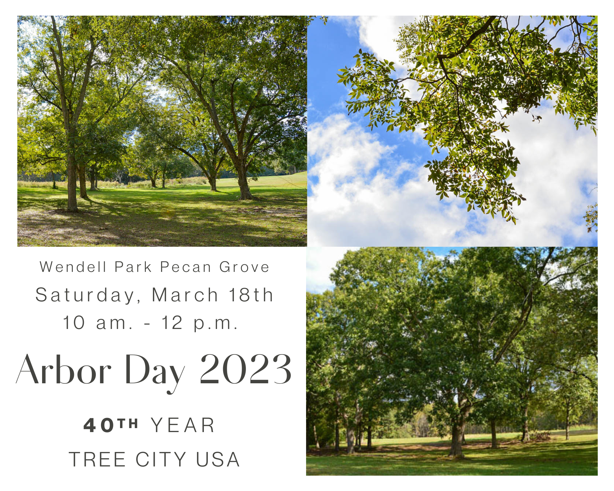 Arbor Day 2023 Celebration March 18