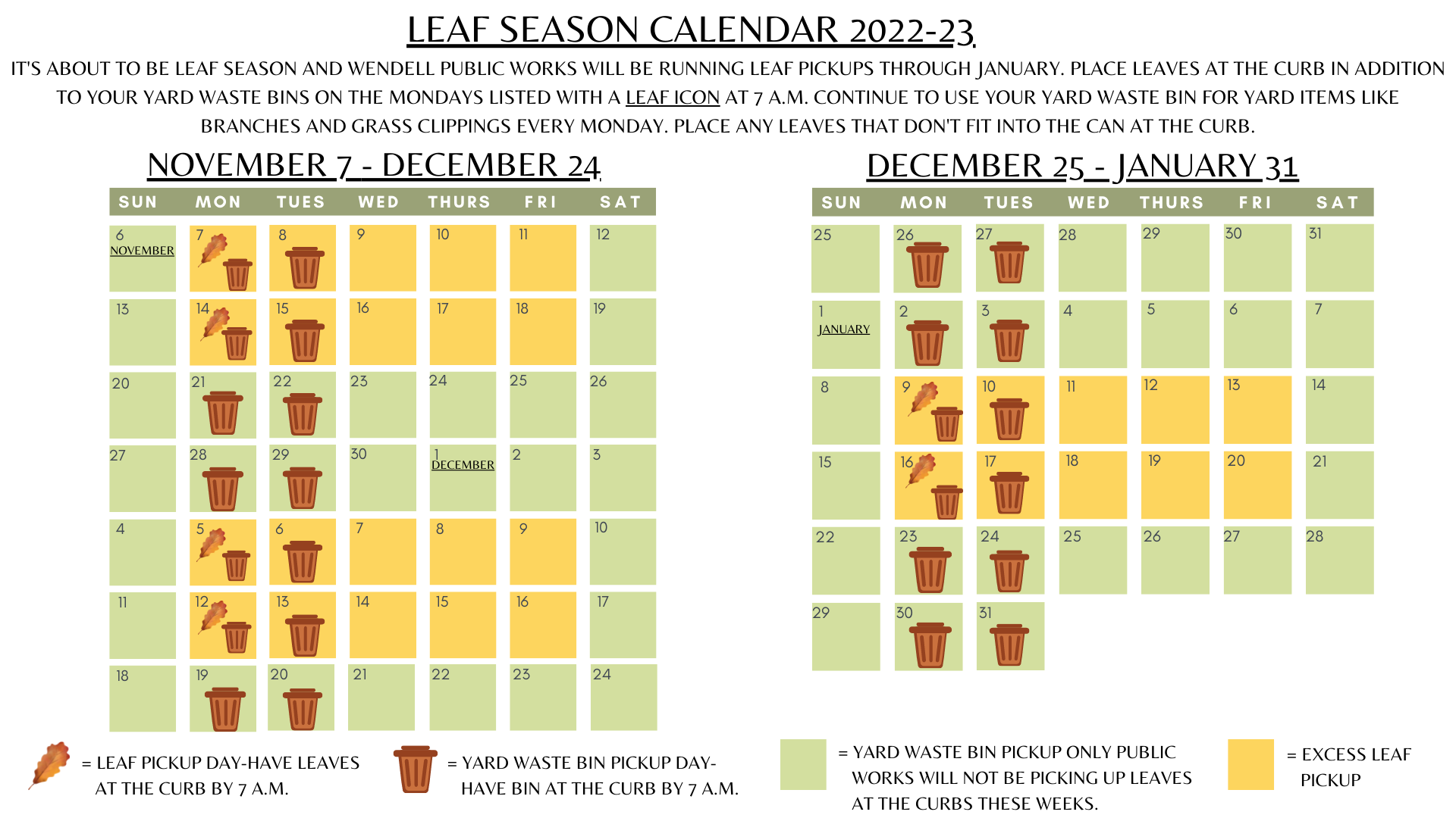 2022-23 Leaf Collection