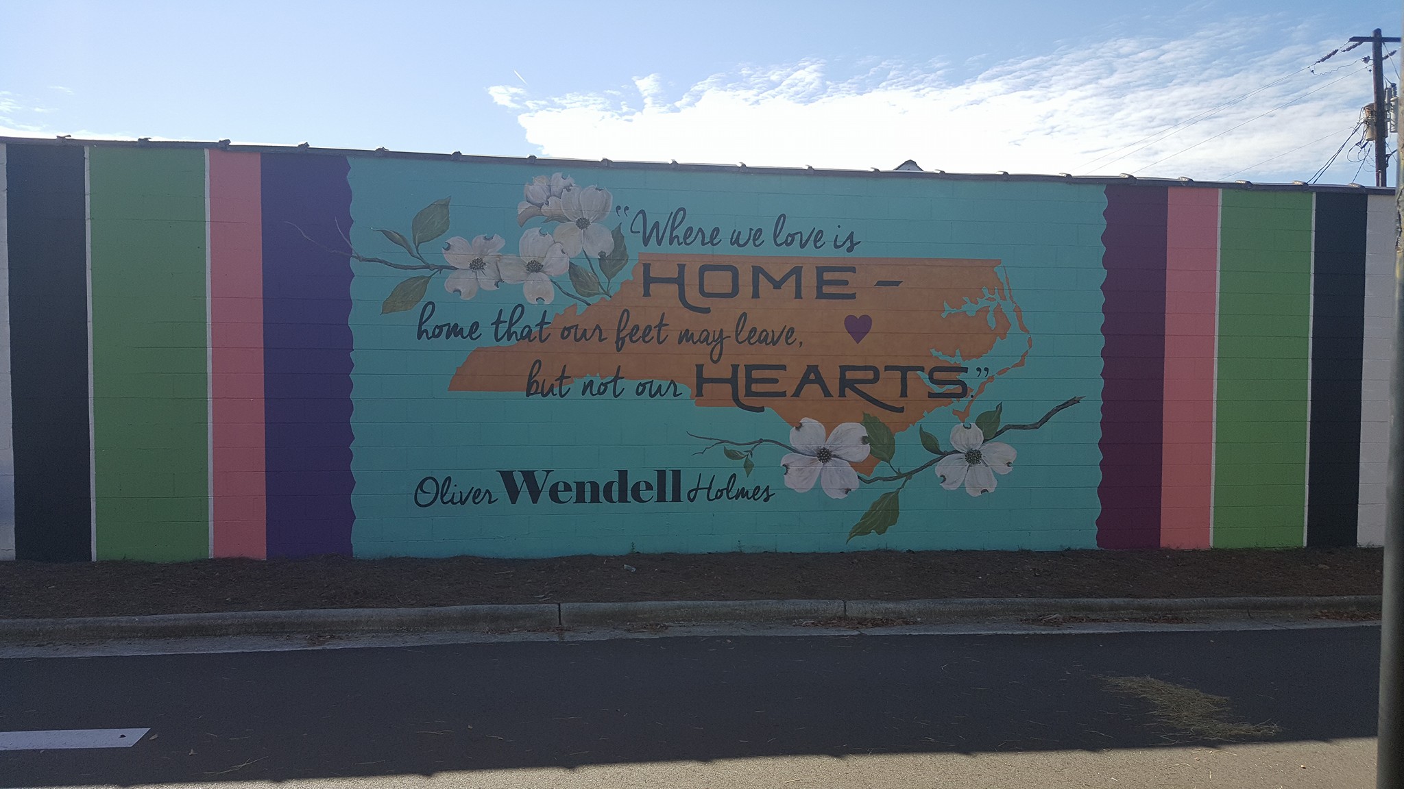 OIiver Wendell Holmes Quote Mural 