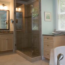 Camden Place - celadon & light brown