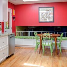 Briarcliff - white, bonnet red & lime