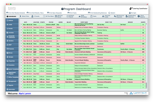 Event Planning/Catering