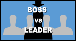 boss versus leader
