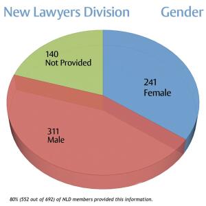 new lawyer division gender