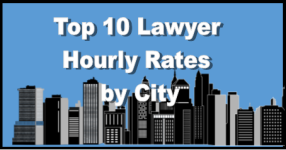What is the hourly rate of a lawyer?
