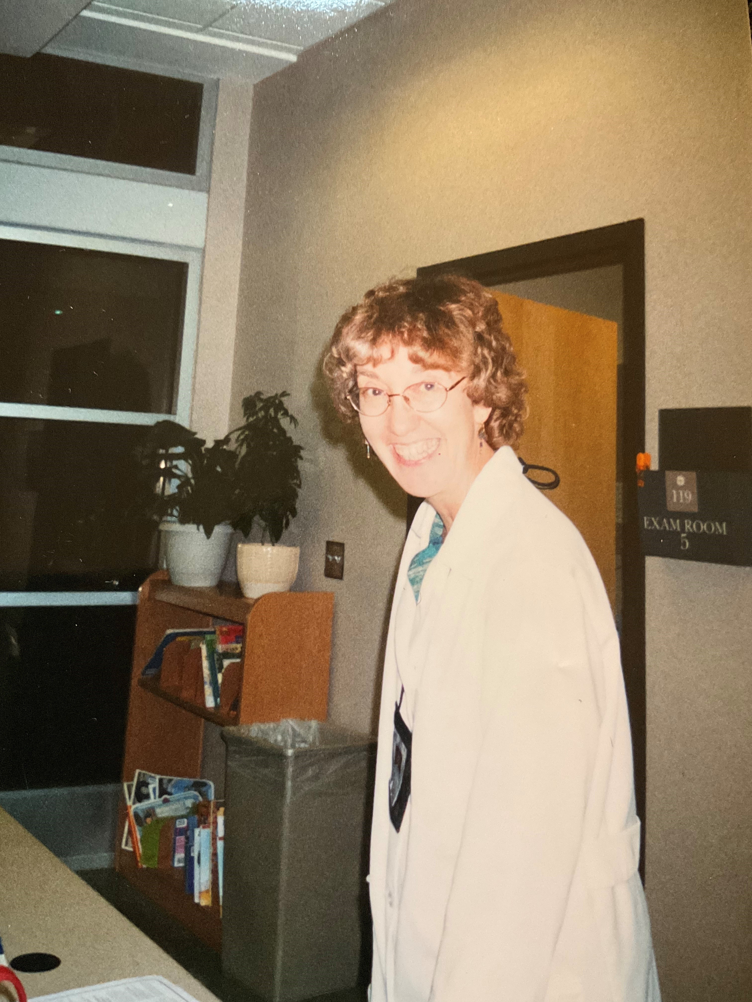 McGuire at a migrant worker clinic