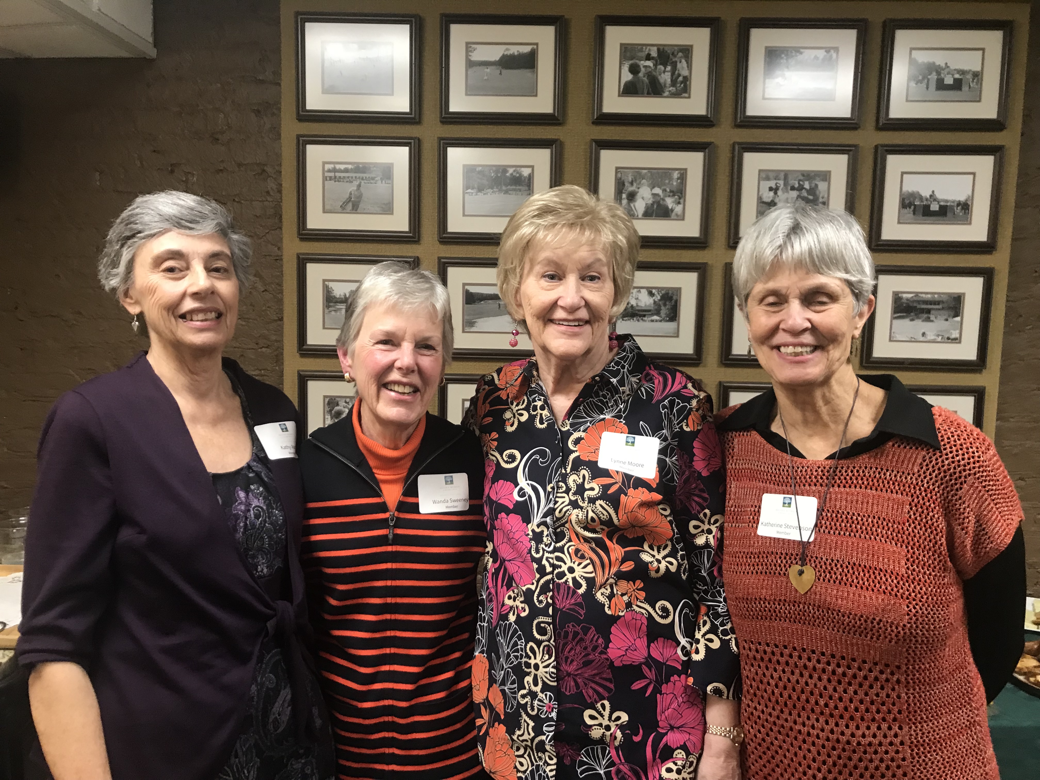 From left, giving circle members Kathy Rezeli, Wanda Sweeney, Lynne Moore and Katherine Stevenson.